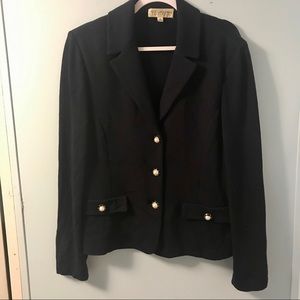 Navy Blue Santana Knit Jacket
